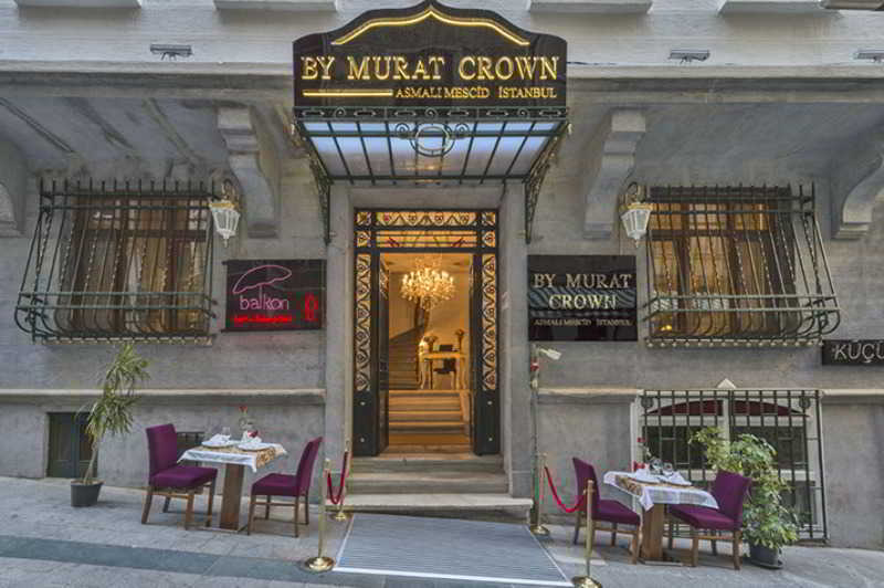 By Murat Crown Hotel Taksim Istambul Exterior foto