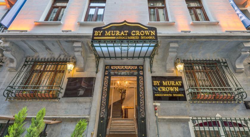By Murat Crown Hotel Taksim Istambul Exterior foto
