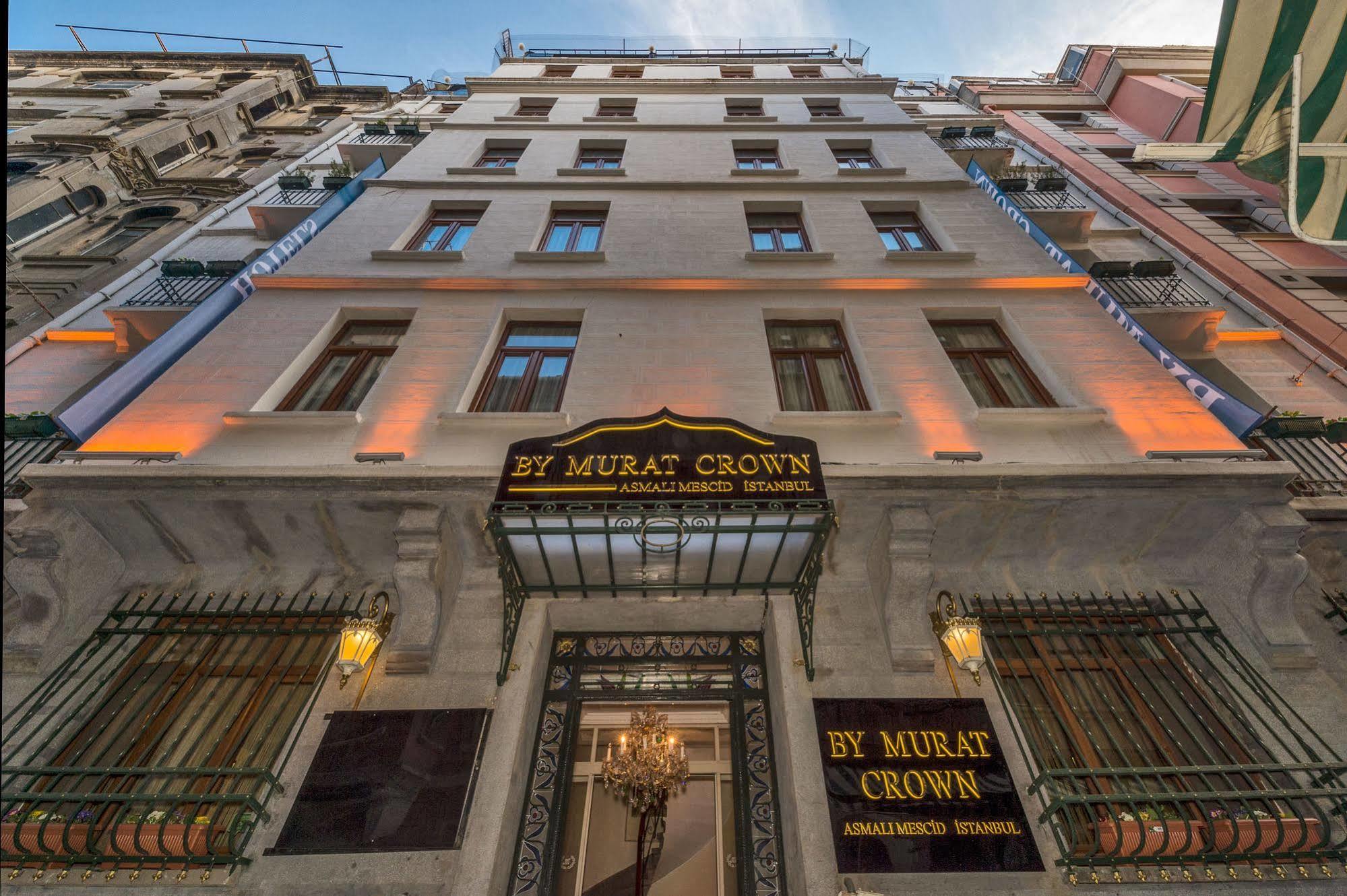 By Murat Crown Hotel Taksim Istambul Exterior foto