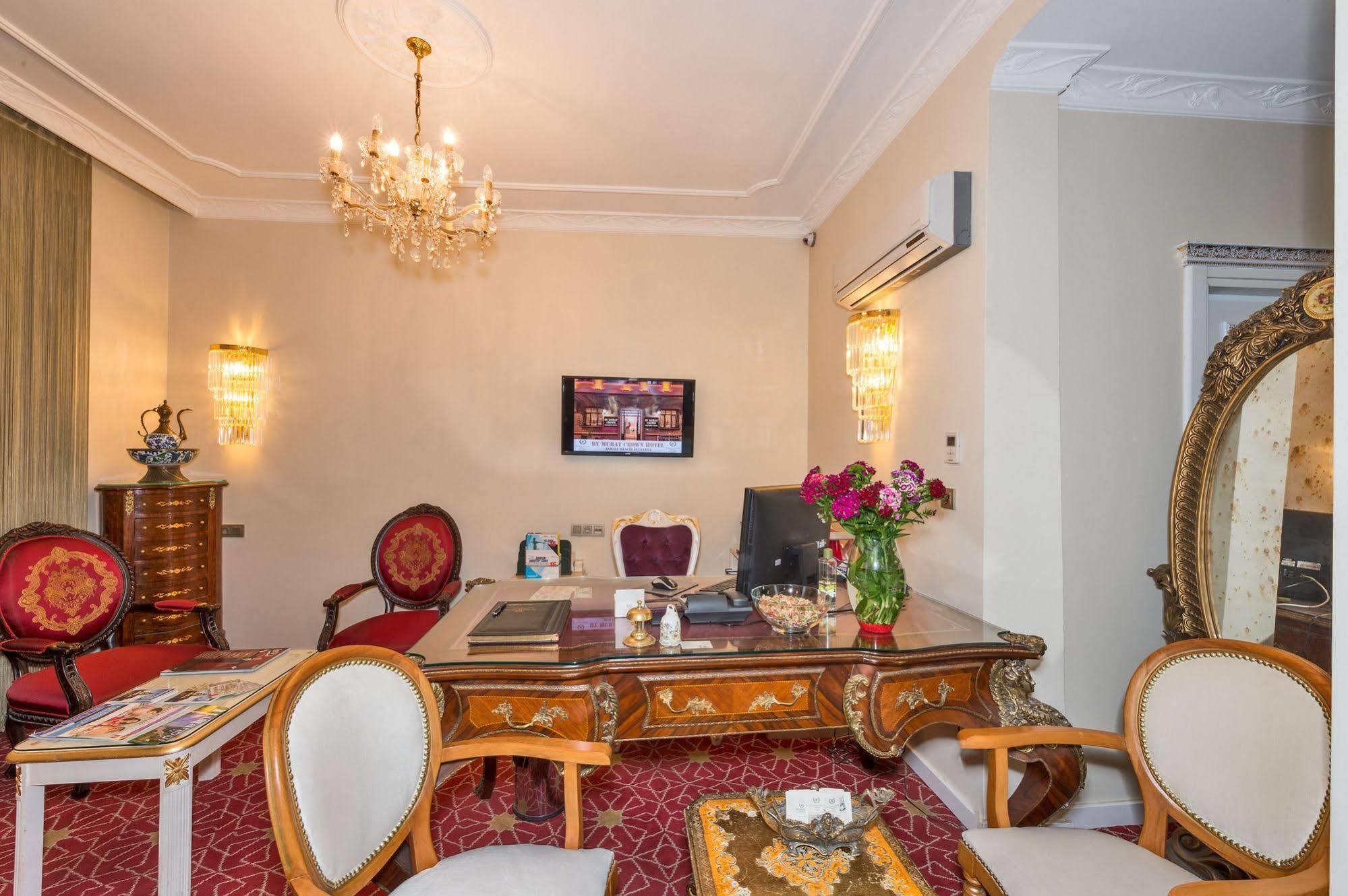 By Murat Crown Hotel Taksim Istambul Exterior foto