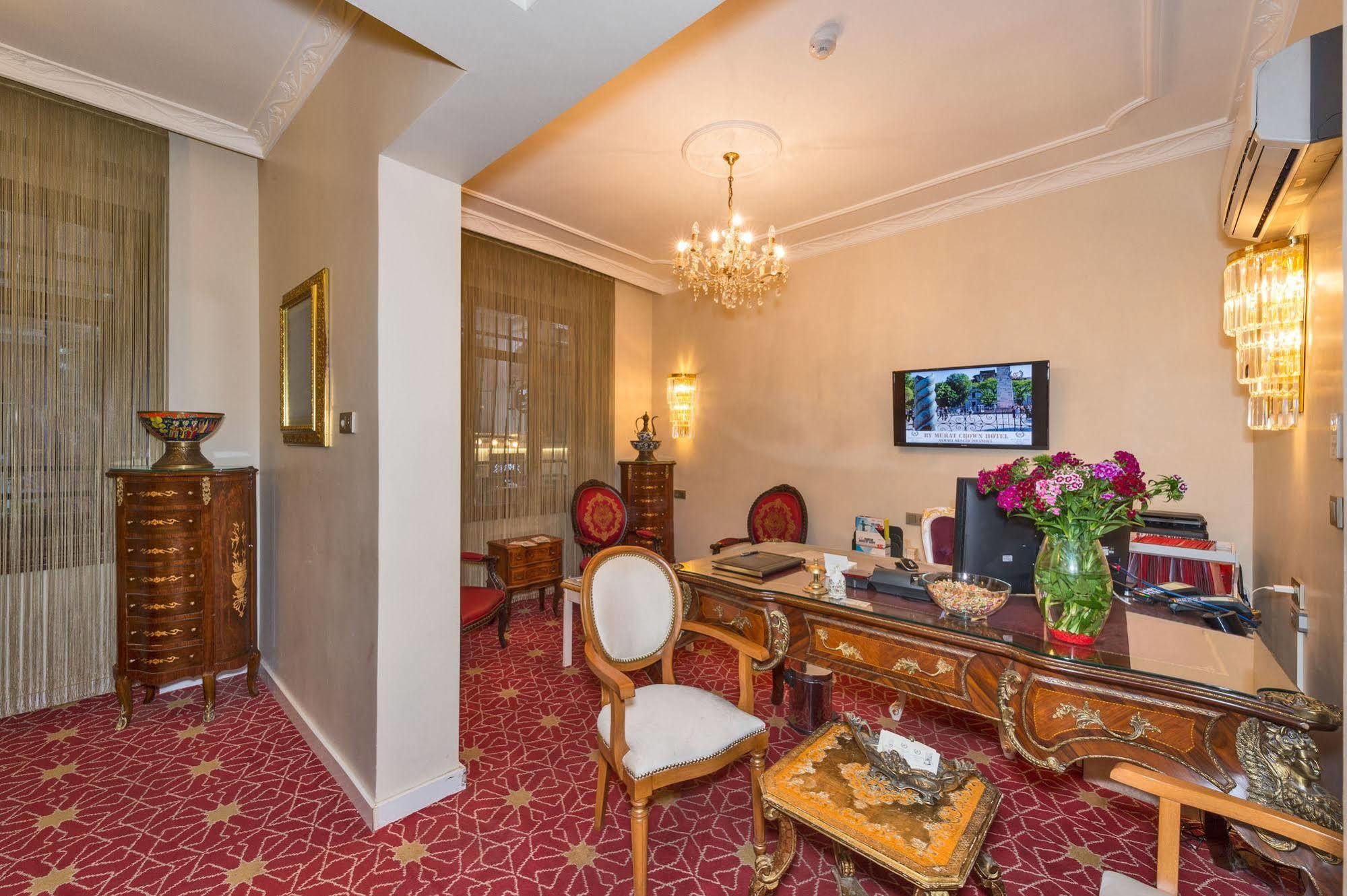 By Murat Crown Hotel Taksim Istambul Exterior foto